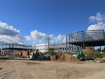 承德亞歐果仁有限公司在建杏核破碎、杏仁脫苦車(chē)間項(xiàng)目初見(jiàn)規(guī)模